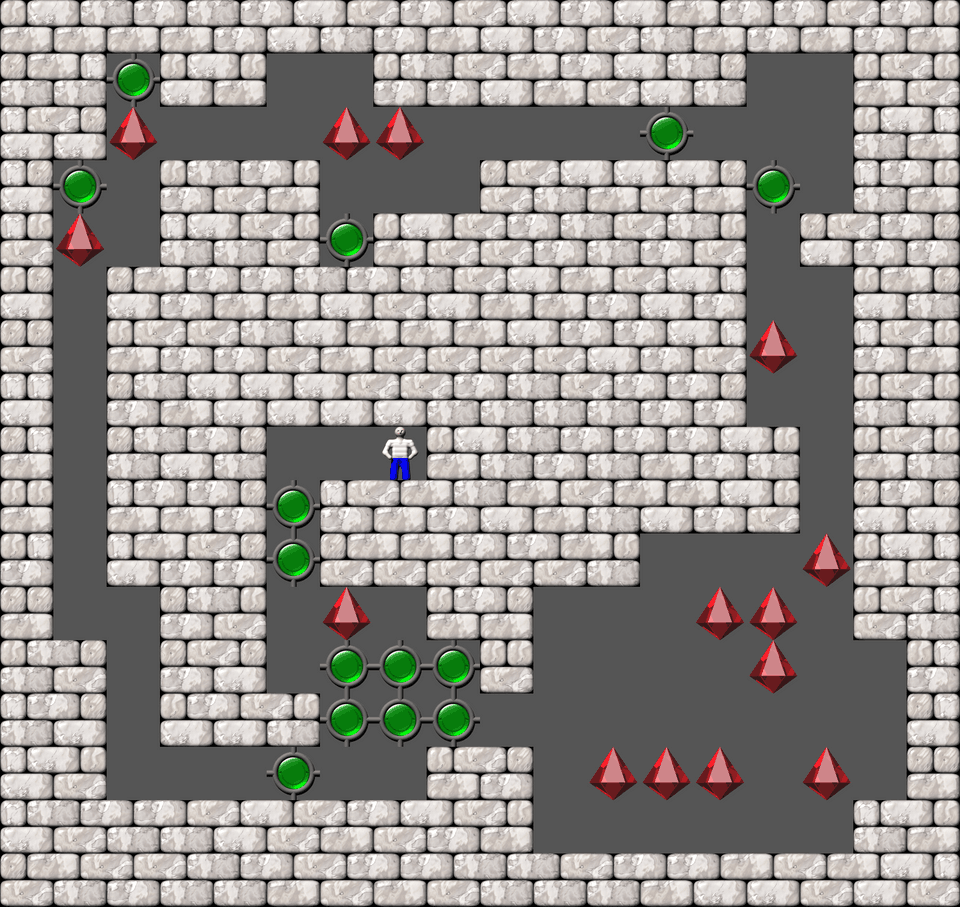 Sokoban Bugs550 collection level 330